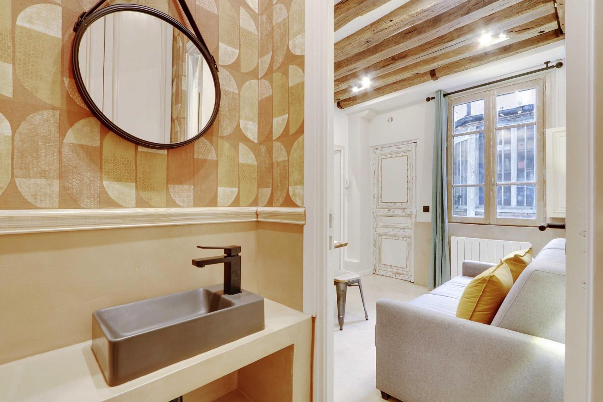 Authentic Apartment - 1Br-4P - Le Marais Paris Bagian luar foto