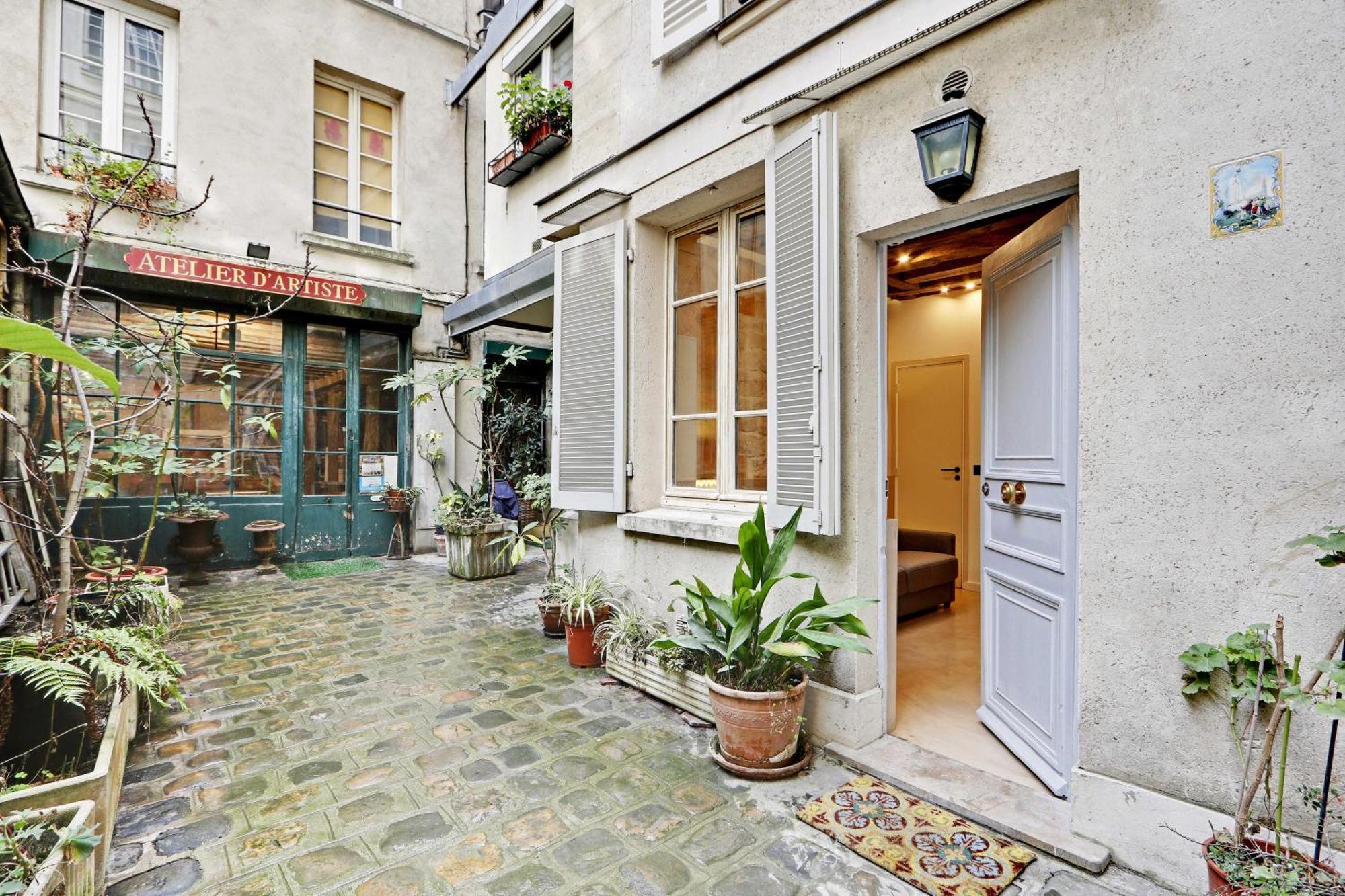 Authentic Apartment - 1Br-4P - Le Marais Paris Bagian luar foto